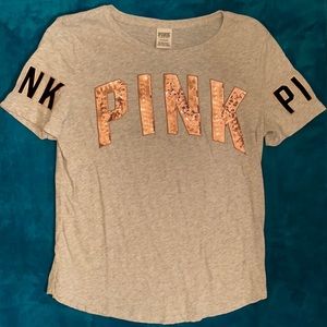 PINK sequin shirt